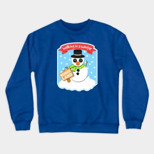 A Winter Wonderland II Crewneck Sweatshirt